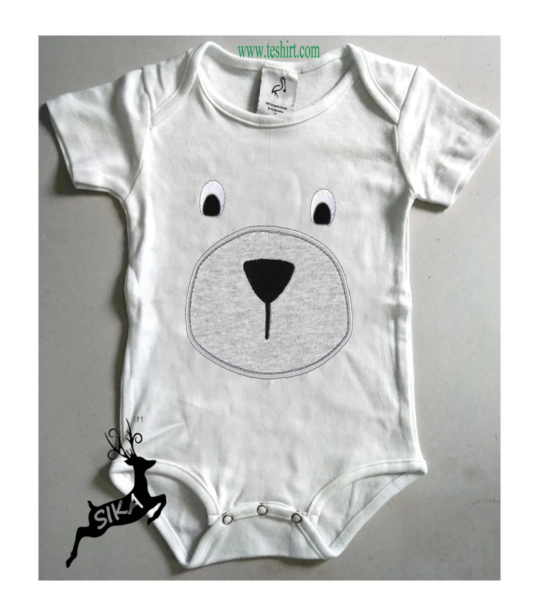 fashion baby clothes romper newborn eco friendly oeko tex standard white baby rompers for newborn boy girl summer clothing