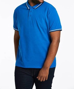 Chemise de golf pour homme, bleu royal, 3 boutons, ultra douce, respirante, écologique, anti-rides, séchage rapide, décontractée, pour l'entraînement, la course à pied, grande taille - Product Image 1