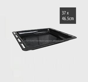 Enamel Rectangular Roasting <b>Baking</b> Tray - non-stick Cookware - Shallow (XL) - Eco Friendly - Product Image 1