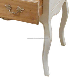 Furniture , French Vintage <b>Wooden</b> Nightstand Bedroom Furniture - Product Image 6