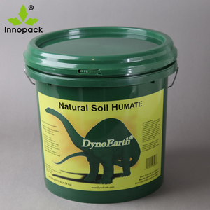 Seau en plastique de haute qualité, rond rond de 2.5 gallons avec couvercles - Product Image 2