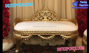 Nikah โซฟานกยูงเวที,โซฟาจัดงานแต่งงานสไตล์อาหรับมุสลิม Walima ชุดโซฟาเวที - Product Image 6