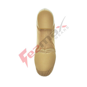 Zapatos de Baile de Jazz para Mujer, Parte Superior de Goma, Entresuela de Carbono, Suela de Cuero Genuino, Forro de Algodón, FEZMAX WEAR FM-8002 - Product Image 1
