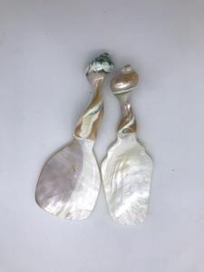 Cuillère en coquillage naturel / Cuillère à caviar de perle - Product Image 5