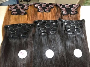 レミークリップインヘアエクステンション<span class=keywords><strong>18</strong></span>インチベトナム工場直販 - Product Image 3