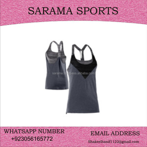 Personnalisé été Cool confortable 95 coton 5 Spandex avec fine qualité/broderie de débardeur/avion de débardeur, - Product Image 2