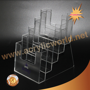 Usine A4 taille acrylique brochure brochures brochures présentoir - Product Image 3
