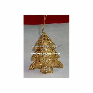 <b>Tree</b> Shape Hand Embroidery Christmas <b>Tree</b> <b>Ornaments</b> - Product Image 1