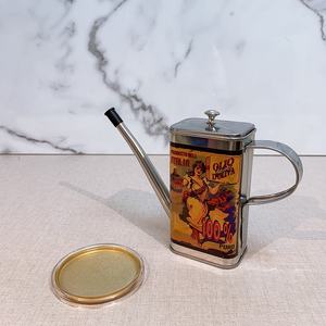 Pot d'huile d'olive en acier inoxydable, 500ml, fait à taïwan, pour la Table de la cuisine - Product Image 2