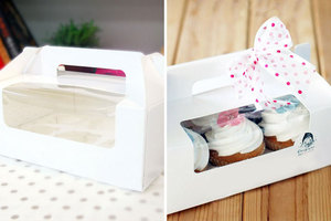 กล่องเค้กทำจากกระดาษคราฟท์ - Product Image 3