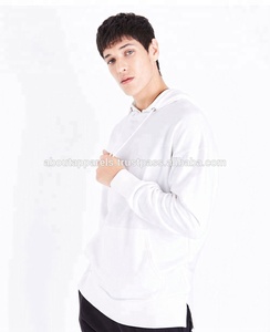 ที่มีคุณภาพสูงผ้าฝ้าย80% โพลีเอสเตอร์20% รอบคอขายส่งที่กำหนดเอง Hoodies ว่างเปล่าสำหรับผู้ชาย,โรงงานขายส่ง - Product Image 3