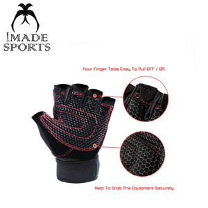 Guantes Deportivos de Medio Dedo para Entrenamiento Aeróbico, Levantamiento de Pesas y Gimnasio - Product Image 2