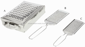 Râpes à légumes en acier inoxydable Outil de cuisine en métal durable - Product Image 2