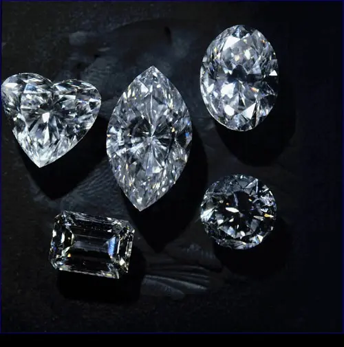 Fantasia corte fabricante de diamantes em todos os tamanhos