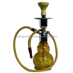 Yellow Glass Classic Hookah