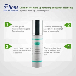 Gel Limpiador Facial de Doble Efecto Herbal con Aminoácidos OEM, Limpieza Profunda, Tratamiento para el Acné, Eliminador de Puntos Negros, Limpieza de Poros - Product Image 4