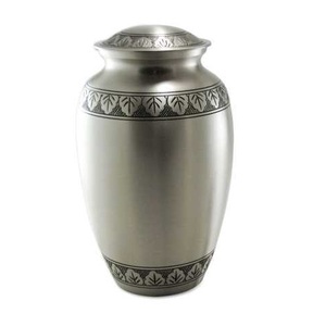 Urnas Funerarias Clásicas de Metal Sólido para Cenizas Humanas, de Latón/Aluminio, para Adultos, Estilo Americano/Europeo - Product Image 1