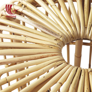 เก้าอี้สตูลหวายสานและออตโตมันทรงกลมสำหรับตกแต่งภายในบ้าน สำนักงาน และห้องนั่งเล่น ขายส่ง - Product Image 2