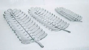 Plateau de fruits en feuille brillante en aluminium durable pour servir et exposer les fruits - Product Image 6