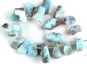 อัญมณีหยาบลาริมาร์ธรรมชาติที่มีคุณภาพดีที่สุดเครื่องประดับทำด้วยมือคอลเลกชันชั้นนำที่ไม่ได้รับการรักษา - Product Image 3