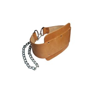 GAF Ceinture de musculation en cuir de vachette robuste avec chaîne d'épaisseur REG pour fitness, musculation et gymnastique - Product Image 3