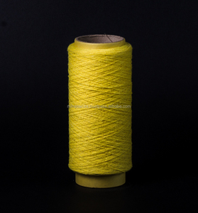 Tái sinh mở cuối sợi chanh cường độ cao NE 14/1 poly-bông đan sợi polyester pha trộn thuốc nhuộm đặc trưng tái chế sợi - Product Image 1