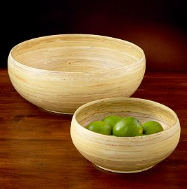 Cuencos de bambú hechos a mano para el cuidado de la salud, respetuosos con el medio ambiente, artesanales - Product Image 2