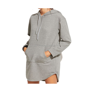 Chic Women's Customized Front Embroidered Logo Hooded Sweatshirt Fashionable <b>Summer</b> <b>Hoodie</b> - Product Image 2