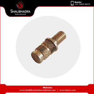 Écrous d'insertion Ultra cloutés en laiton filetage M3 tête hexagonale en aluminium poli galvanisé fabricant Inde-SHALIBHADRA INTERNATIONAL - Product Image 5