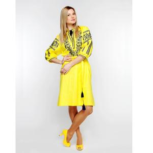 Robe tendance pour femmes Robes ukrainiennes brodées à la main Tops la plupart des tendances Tops tuniques brodés Robes décontractées pour femmes - Product Image 1