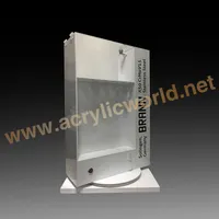 Portable Clear Acrylic rotating knife Display Stand ,Acrylic Sword rotating Holder/acrylic gun display stand