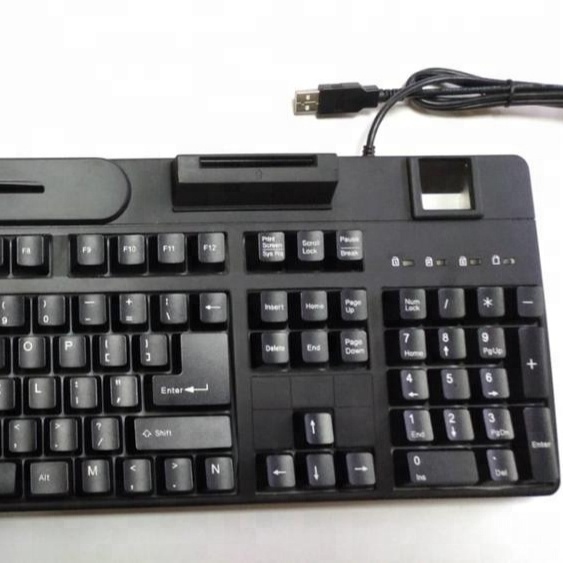 Biometric Fingerprint Smart Keyboard with Identification for Secure Banking