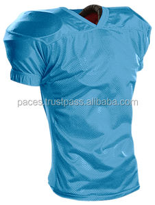 Maillots d'entraînement de football américain respirants sur mesure, taille plus, ensembles d'uniformes de football pour adultes vierges - Product Image 6