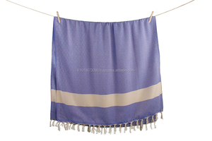 Diamond Classic Pink Hamam Toallas Venta al por mayor Classic Collection Pestemal Beach Toallas de baño hechas de algodón para uso en el gimnasio - Product Image 2