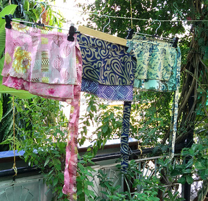 กระโปรงมินิผ้าไหมฮิปปี้2ชั้นสำหรับเด็กผู้หญิง - Product Image 1