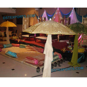 Parapluie de scène sange de mariage en 3d, grand et brodé, pour décoration, nouveau design, chatteurrier - Product Image 1