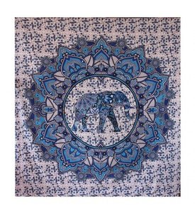 Bedroom Dorm Mandala Tapestry Indian Wall Cotton Bedspread Boho Wall Art Hippie Mandala Tapestry - Product Image 3