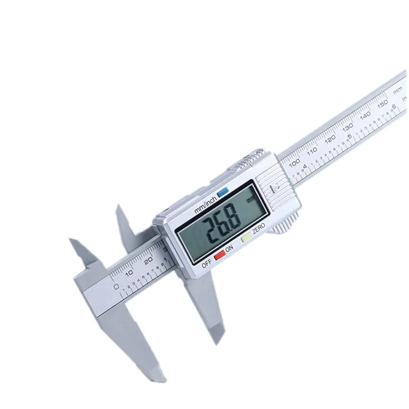6" Digital Caliper Vernier Gauge Micrometer Stainless LCD Steel Electronic Digital Caliper