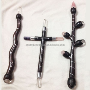 Palo de curación de madera de rosa surtido para meditación y curación de la India - Product Image 1