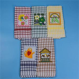 100% Indian Cotton Decorative Good Water Absorbent Dish Cloths Kitchen Tea <b>Towel</b> with Customized logo <b>Cheap</b> Price - Product Image 3