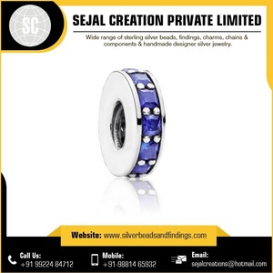 Espaciadores de sujetadores de plata esterlina 925 a precio económico - Product Image 5