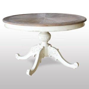 Antique Rustic Finished Solid Mahogany Wood <b>Dining</b> <b>Table</b> <b>Chairs</b> Set <b>Foldable</b> Modern Design Adjustable <b>Dining</b> Room House - Product Image 1