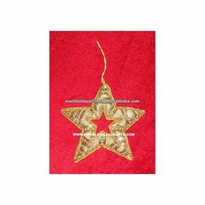Adorno Navideño con Bordado Zari - Product Image 1