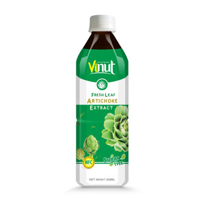 500ml Purée de jus d'artichaut séché naturel sans sucre en bouteille Ingrédients certifiés halal Date - Product Image 1