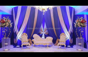 Cortinas de Fondo Exclusivas con Paneles Jhumka, Fabricante y Exportador de Cortinas de Fondo para Bodas Indias - Product Image 3