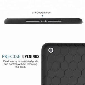 Ins — étui en Silicone pour tablettes enfants, peigne à miel, étui anti-choc léger, souple, pour <span class=keywords><strong>iPad</strong></span> 9.7, <span class=keywords><strong>2018</strong></span>, 2017 - Product Image 4