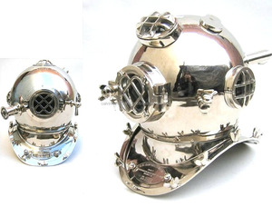 Mini casque de plongée marine antique nautique Mark Us Navy Casque de finition cuivre nautique - Product Image 5