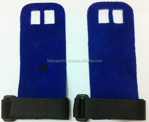 ที่ดีสำหรับการฝึกข้าม wod deadlifts ออกกำลังกาย kettlebell Crossfit หนังมือปาล์มในสีดำ-สำหรับกล้ามเนื้อขึ้น - Product Image 5