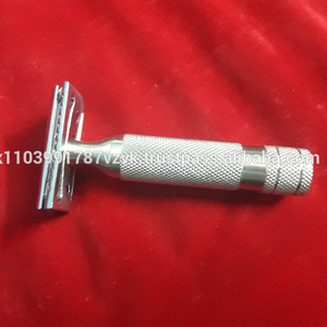 Maquinilla de afeitar de seguridad HKS, hoja de doble filo desechable, hoja doble para afeitar el cuerpo y el bikini para barberos, diámetro 16mm y 80mm - Product Image 1