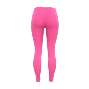 Mallas de Yoga transpirables sin costuras de cintura alta XL de alta calidad, Color sólido tejido, diseño liso, Material de Spandex, entrenamiento informal - Product Image 5